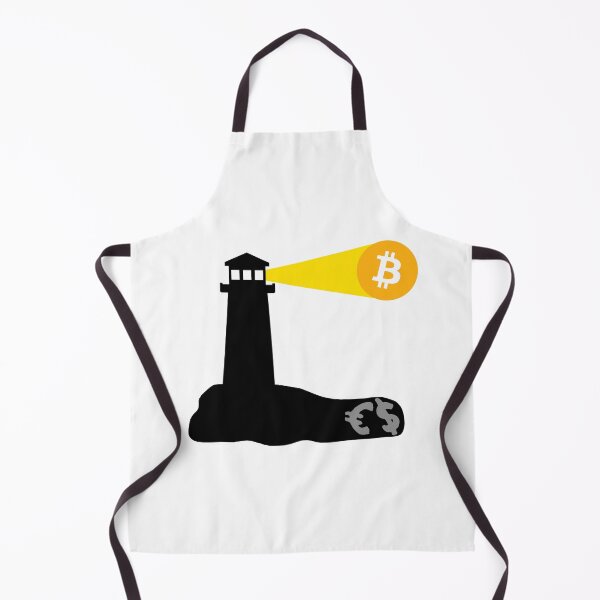 Item preview, Bitcoin Crypto Lighthouse Fiat Crash designed and sold by Galaxy-Corner.