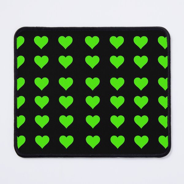 Item preview,  Black and Green heart pattern designed and sold by Maria N.