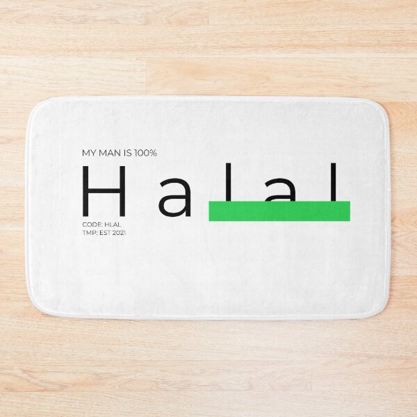 Item preview, My Man is 100% HALAL designed and sold by Tiredmenphilo.
