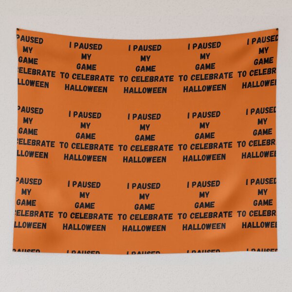 Artikelvorschau, Ich habe mein Spiel unterbrochen, um Halloween zu feiern entworfen und verkauft von GulQari.
