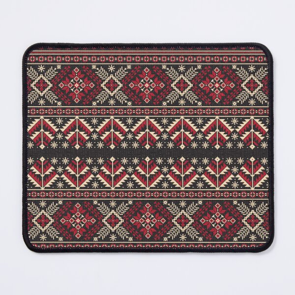 Item preview, Ethnic Slavic pixel carpet texture #1 - Ukrainian, Romanian, Moldavian, Polish, Hungarian designed and sold by GreekTavern1979.