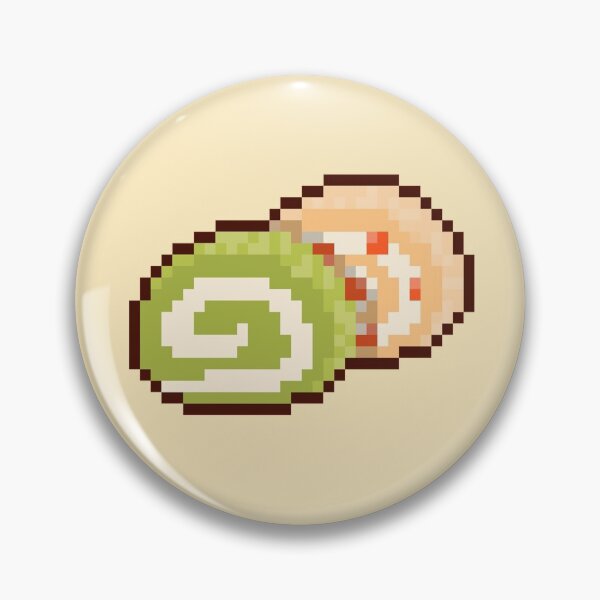 Item preview, Roll cake pixel art designed and sold by tifft.