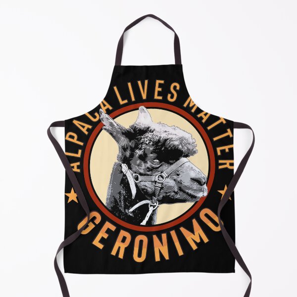 Item preview, Geronimo the Alpaca England Justice Farmer Animals UK savegeronimo designed and sold by Cuatrocaminos.
