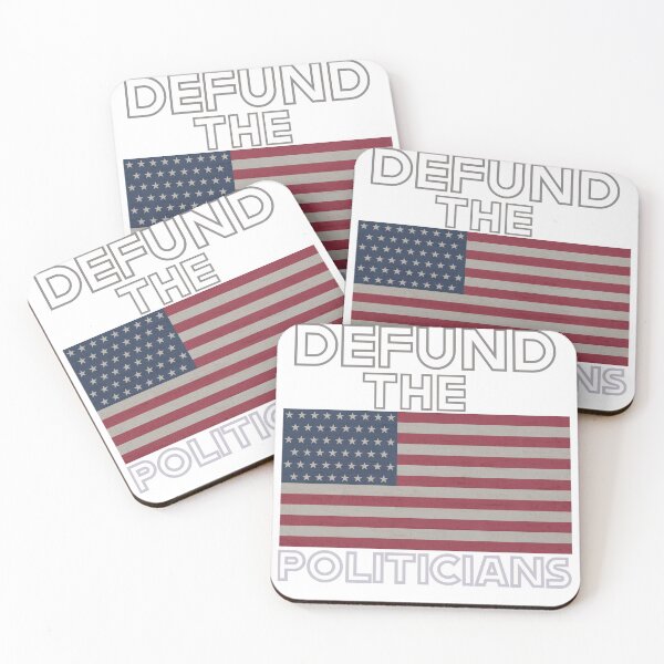 Item preview, DEFUND THE POLITICIANS designed and sold by Marakstore.