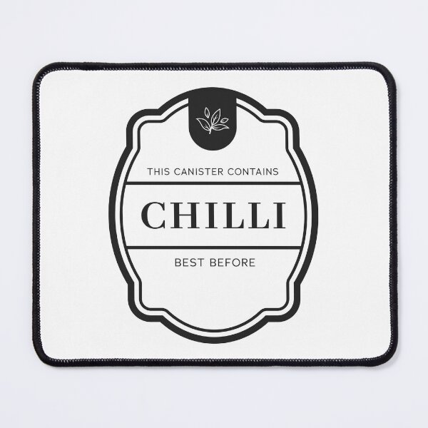 Item preview, Chili label for spice jars designed and sold by Astralia.