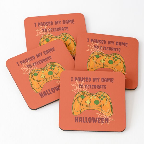 Item preview,  i paused my game to celebrate halloween designed and sold by GulQari.