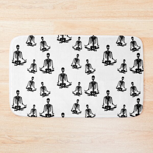 Item preview, Meditating skeleton gang designed and sold by stickmeok.