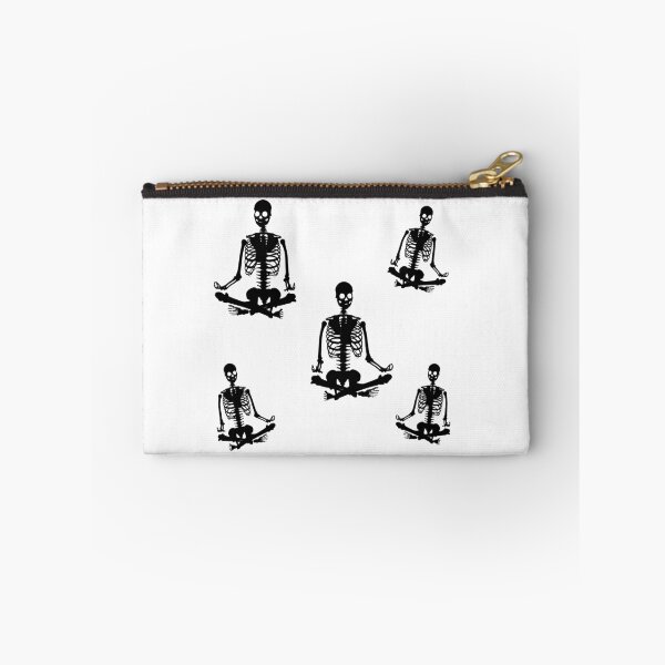 Item preview, Meditating skeleton gang designed and sold by stickmeok.