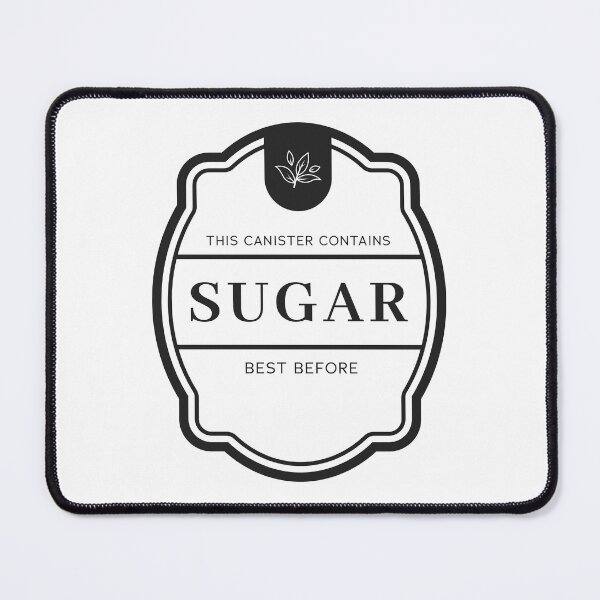 Item preview, Sugar label for spice jars designed and sold by Astralia.