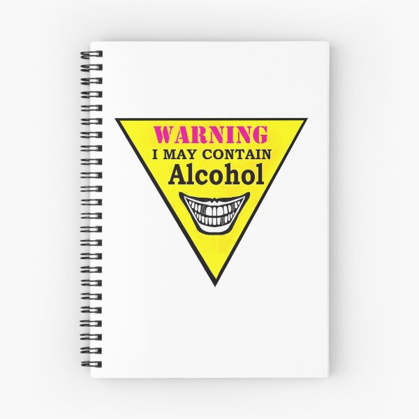 Item preview, WARNING I MAY CONTAIN ALCOHOL designed and sold by cgullart.