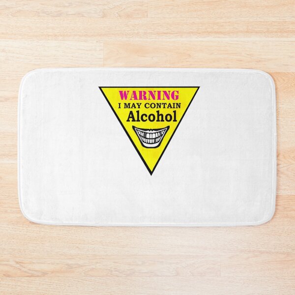 Item preview, WARNING I MAY CONTAIN ALCOHOL designed and sold by cgullart.