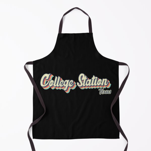 Item preview, College Station city Texas Retro Vintage 70s rainbow designed and sold by Teelogic.