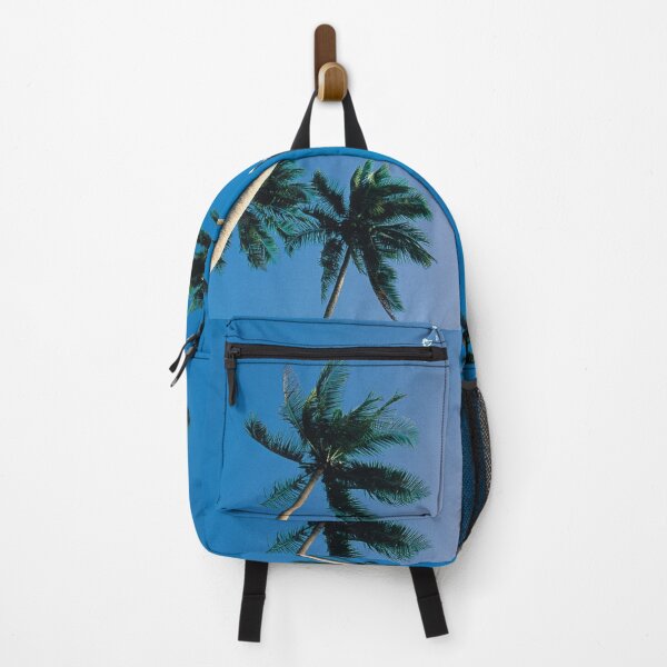 Item preview, Palm Trees Nature Blue Sky Hearts designed and sold by thesandrafadzai.