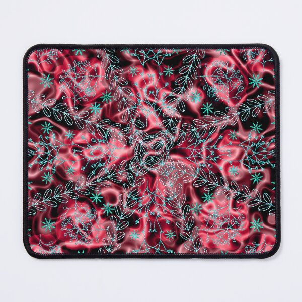Item preview, Clouds and Stars burgundy and green designed and sold by Only1helen.
