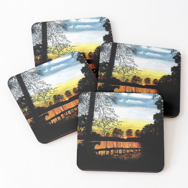 Item preview, Sunset In My Childhood Backyard designed and sold by JennFolds5.