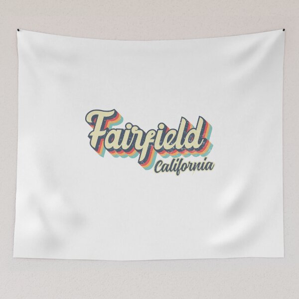 Item preview, Fairfield city California Retro Vintage 70s rainbow designed and sold by Teelogic.