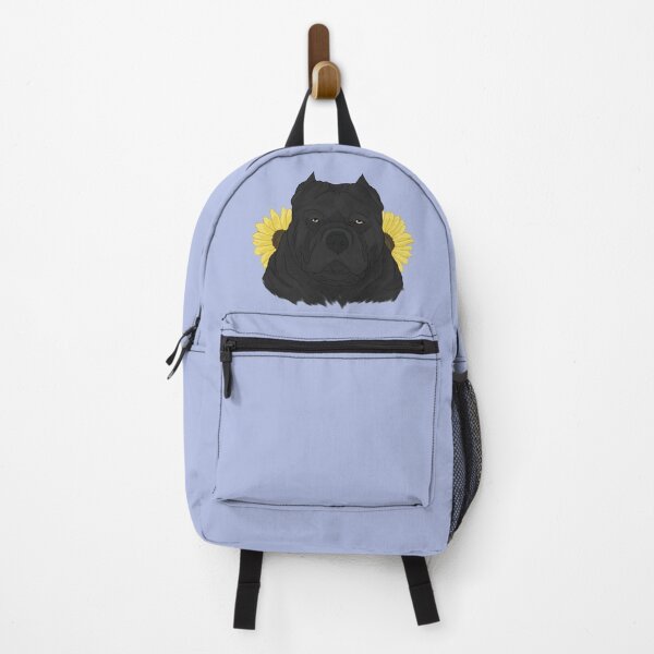 Item preview, Black American Bully with Sunflowers designed and sold by Ashley Gagnon.
