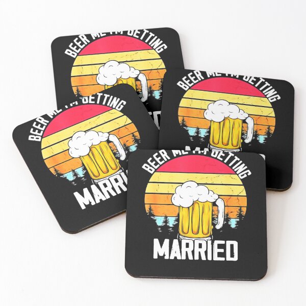 Item preview, Mens Beer Me Im Getting Married Men Funny Groom Bachelor Party designed and sold by BLACKOPALl.