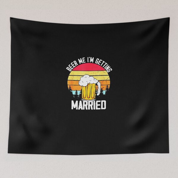 Item preview, Mens Beer Me Im Getting Married Men Funny Groom Bachelor Party designed and sold by BLACKOPALl.