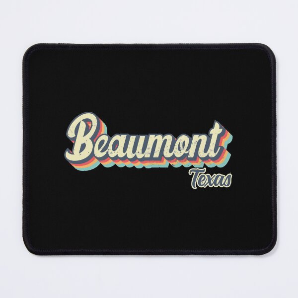 Item preview, Beaumont city Texas Retro Vintage 70s rainbow designed and sold by Teelogic.