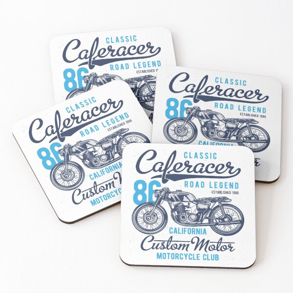 Item preview, Vintage Caferacer Motorcycle designed and sold by AoraDesign.