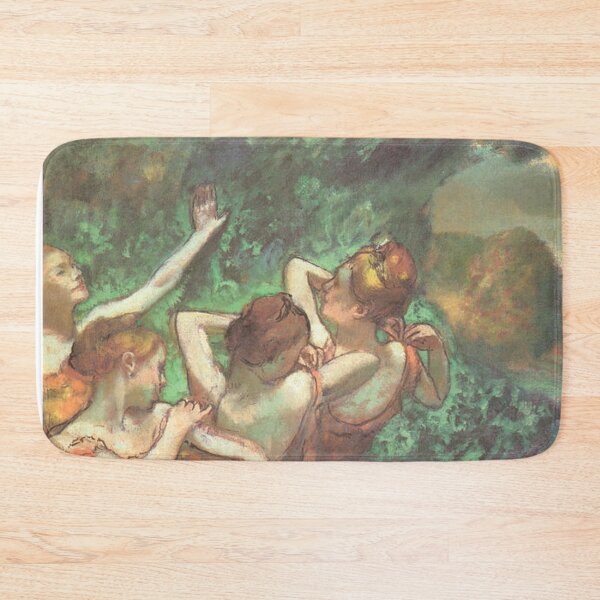 Item preview, Four Dancers is a pastel by Edgar Degas designed and sold by Bellathewilde.