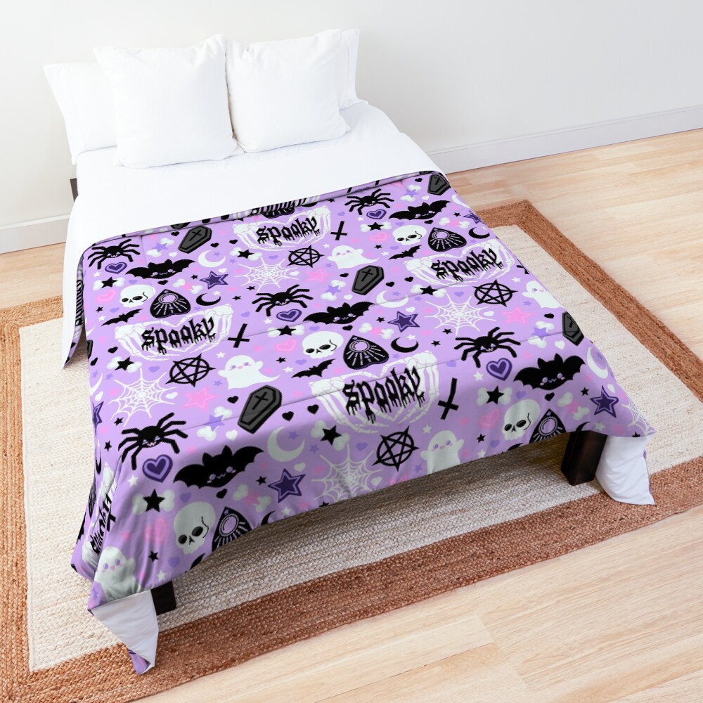 "Pastel Goth" Comforter by RavenWake Redbubble