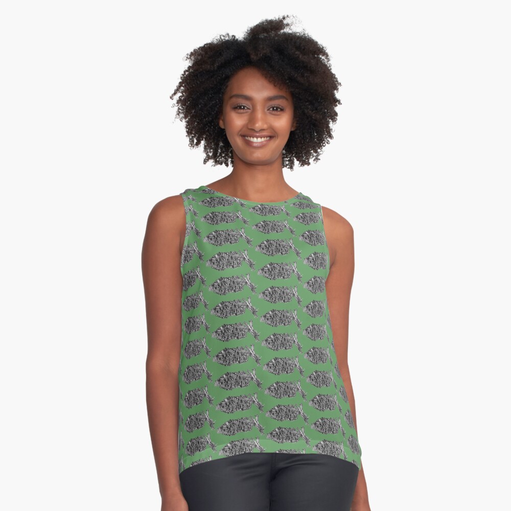 Item preview, Sleeveless Top designed and sold by Wildcard-Sue.