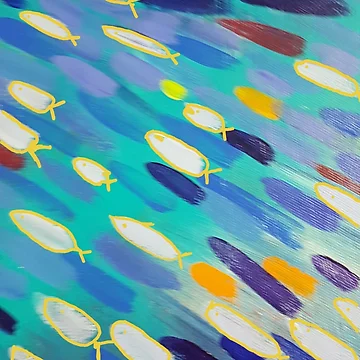 Artwork thumbnail, Colourful pattern by TASHHOFER
