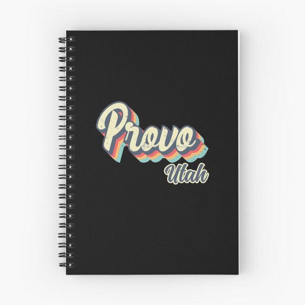 Item preview, Provo city Utah Retro Vintage 70s rainbow designed and sold by Teelogic.