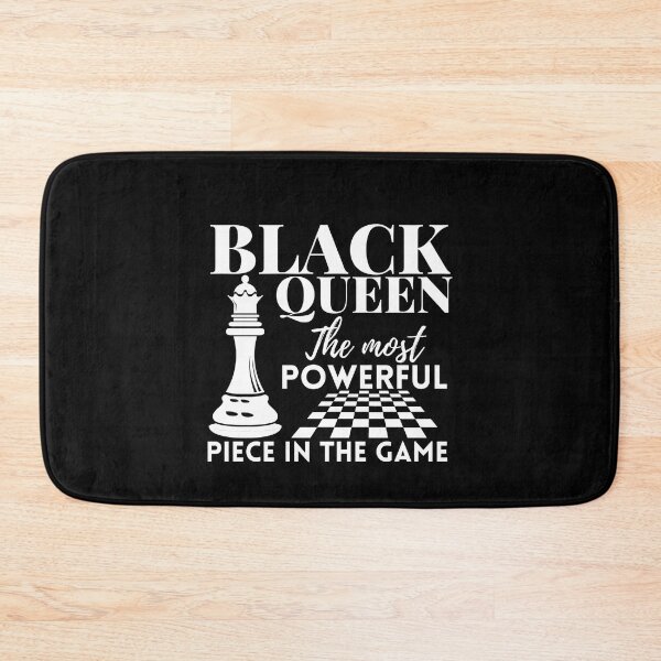 Item preview, Black Queen The Most Powerful Piece in The Game ,American chess day designed and sold by Mixture-DESIGN.