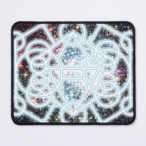 Item preview, Sacred geometric symbol with space galaxy and stars designed and sold by mrhighsky.