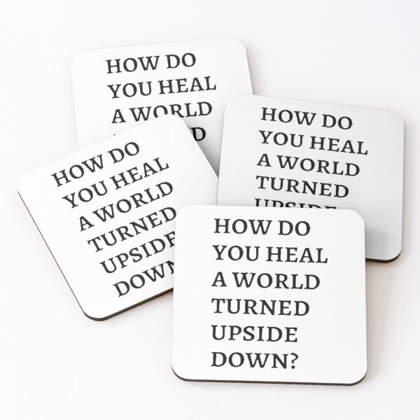 Item preview, How Do You Heal A World Turned Upside Down Classic   designed and sold by hollywoodtrovee.