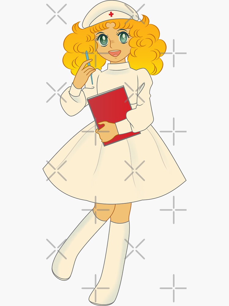 "Candy Candy Nurse" Sticker for Sale by KADABRASTUDIO Redbubble