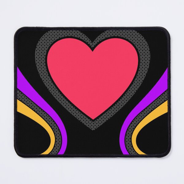 Item preview, Heart shape and stripes designed and sold by mrhighsky.