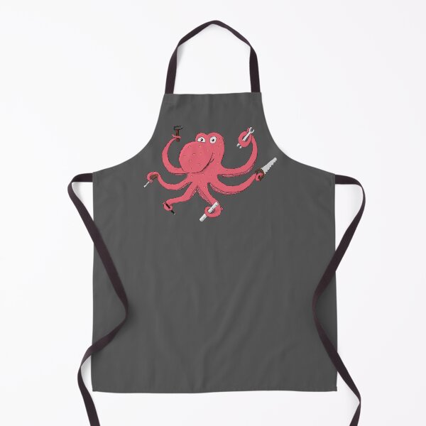 Item preview, Red octopus with tool designed and sold by Flag75.