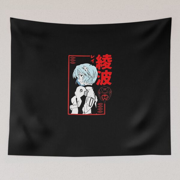 Item preview, Retro Ayanami Rei Vaporwave Anime Manga Character For Fans designed and sold by BLACKOPALl.