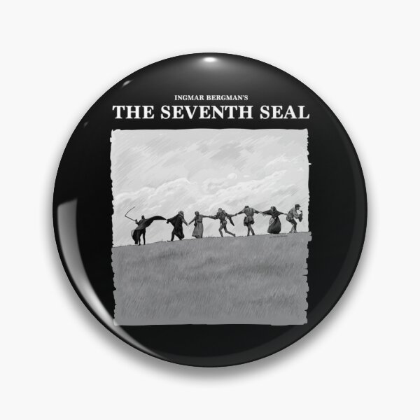 Item preview, The Seventh Seal T-ShirtThe Seventh Seal Illustration with Title designed and sold by TadaPuna.