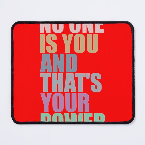 Item preview, No One Is You And Thats Your Power Classic designed and sold by hollywoodtrovee.