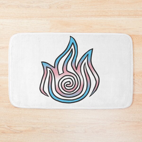 Item preview, Fire Nation Transgender Pride  designed and sold by Fandom-Finesse.
