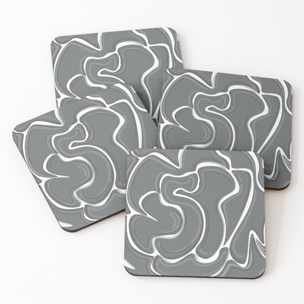 Item preview, Abstract Grey Shapes designed and sold by vilo99.