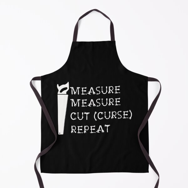 Item preview, Measure Measure Cut (Curse) Repeat. designed and sold by Trinket-Trickster.