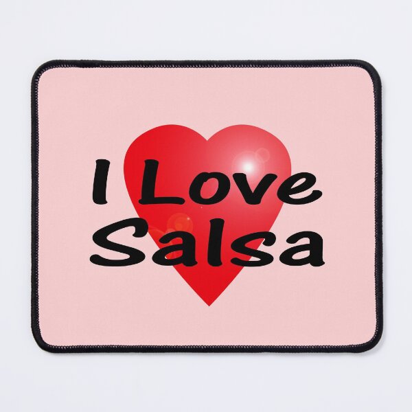Item preview, I Love Salsa Sticker T-Shirt Latin Dance Skirt designed and sold by deanworld.