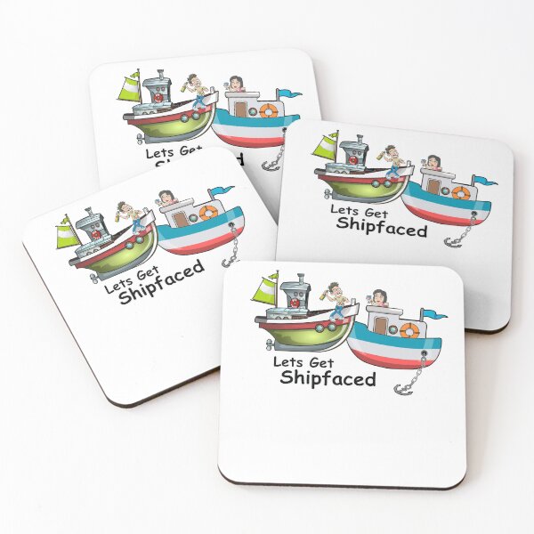 Item preview, LETS GET SHIPFACED designed and sold by cgullart.