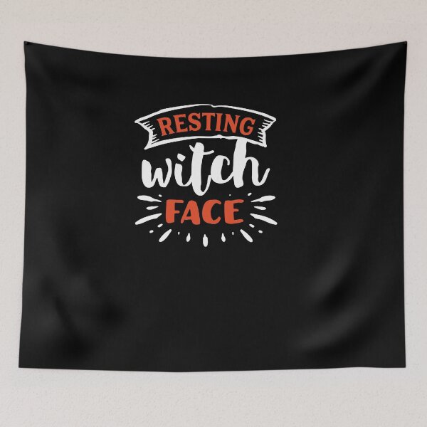Item preview, Resting witch face designed and sold by artmadeinheaven.
