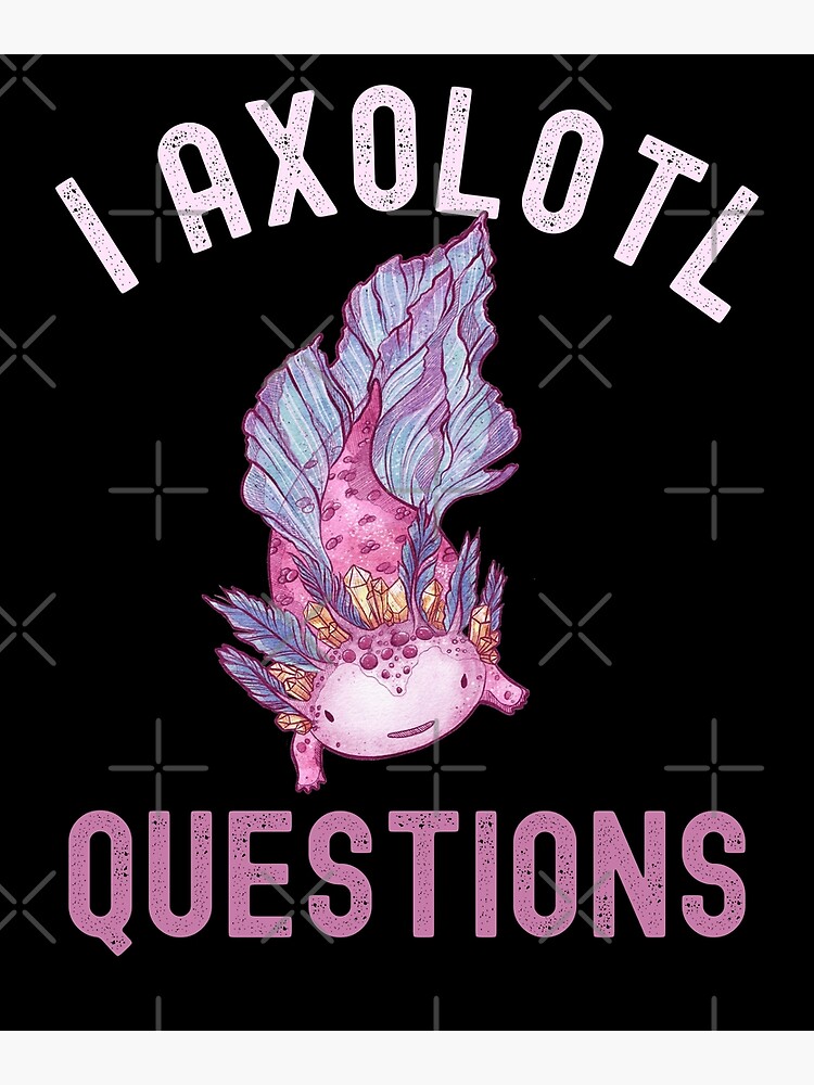 Best Axolotl Dad Ever,Cute Funny Axolotl Art Print by Fabvity