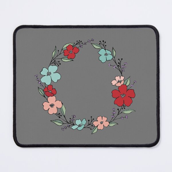 Item preview, Hand drawn cute floral wreath. designed and sold by Saphia15.