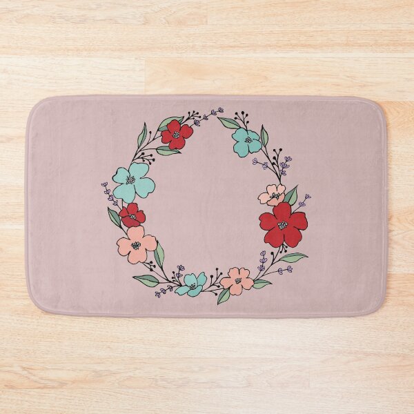 Item preview, Hand drawn cute floral wreath. designed and sold by Saphia15.