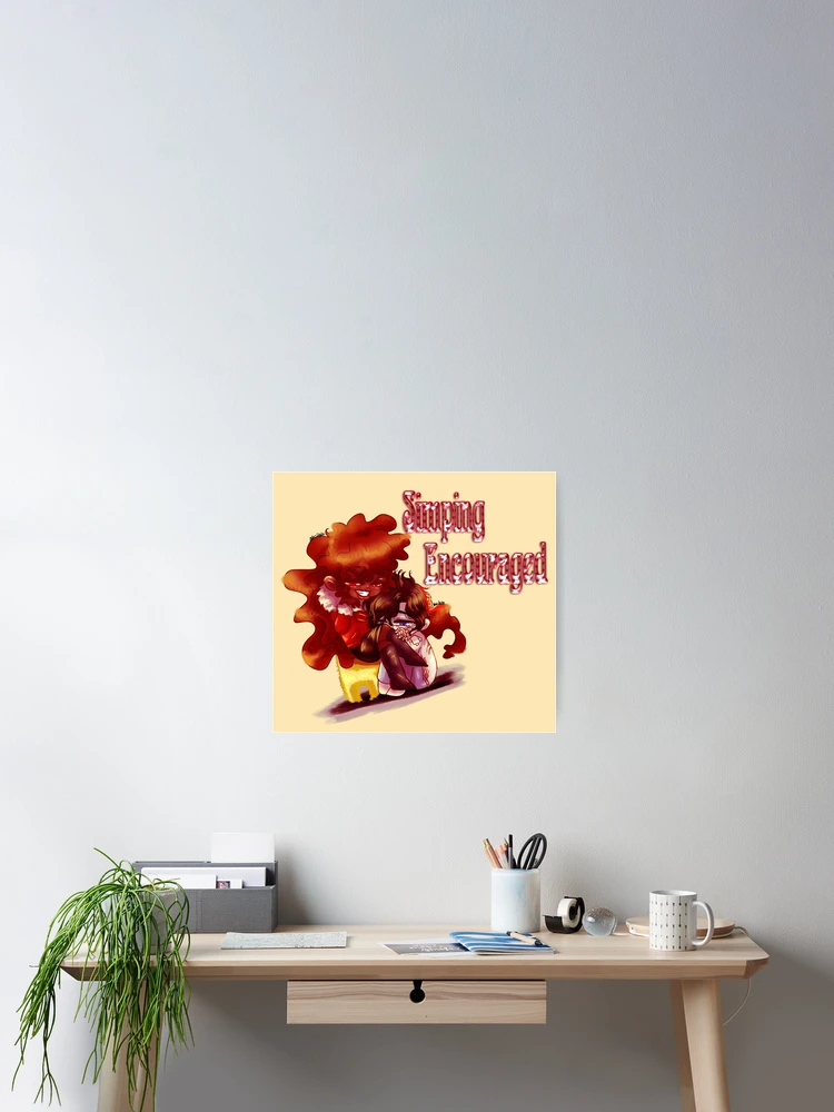 Thumbnail 2 of 3, Poster, Simping Encouraged designed and sold by CodeMonkeyArts.