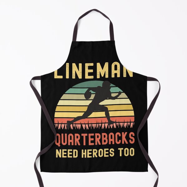Item preview, Lineman Because Quarterbacks Need Heroes designed and sold by Fabvity.